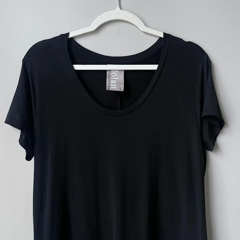 Dolan Left Coast Collection Dress Women's Small Black Anthropologie Relaxed Boho